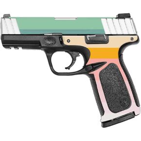 MightySkins Skin Compatible with Smith & Wesson SD VE Series - Horizon Stripes | Protective, Durable, and Unique Vinyl Decal wrap Cover | Easy to Apply, Remove, and Change Styles | Made in The USA