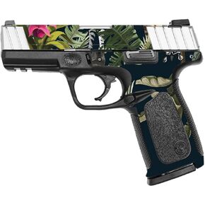 MightySkins Skin Compatible with Smith & Wesson SD VE Series - Tropical Kingdom | Protective, Durable, and Unique Vinyl Decal wrap Cover | Easy to Apply, Remove, and Change Styles | Made in The USA