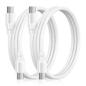 Pixel 9a 9 Charger Fast Charging Cable for Google Pixel 9a/9 Pro XL/9/9 Pro Fold/8a/8 Pro/8/Fold/7a/7 Pro/7/6a/6 Pro/6/5a 5G/5/4a 5G/4 XL/4/3a XL/3a/3 XL/3/2 XL, 2 Pack 6 Feet 60W USB C to USB C Cord