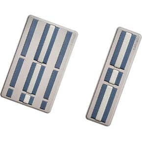 Beblau SHIFT + SHIFT PRO Reusable Adhesive Organizer for Office/Home, TWO SIZE PACK, Working from Home Accessory Solution Portable Organizer (BLUE)