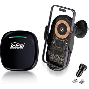 MMB MAX 4.0 CARPLAY AI BOX وشاحن سيارة لاسلكي