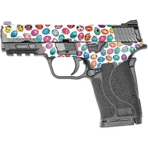 MightySkins Skin Compatible with Smith & Wesson M&P 9mm Shield EZ M2.0 - Color Bugs | Protective, Durable, and Unique Vinyl Decal wrap Cover | Easy to Apply | Made in The USA