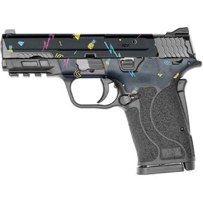 MightySkins Skin Compatible with Smith & Wesson M&P 9mm Shield EZ M2.0 - Magic Pineapple | Protective, Durable, and Unique Vinyl Decal wrap Cover | Easy to Apply | Made in The USA