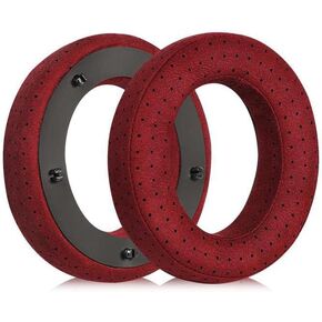 Replacement Earpads Covers Memory Foam Compatible with Focal Utopia Clear elegia Clear mg Elex stellia celestee Radiance Headphones Ear Pads Foam Cushion Headset (Red)