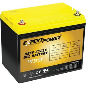 ExpertPower 12V 21AH Gel Deep Cycle lead acid Battery