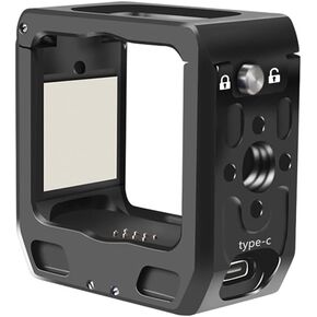 Aluminum Alloy Camera Protective Cage Rig Frame Housing Compatible with DJI Osmo Action 2 Sport Camera