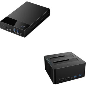 Hard Drive Enclosure & Hard Drive Docking Station