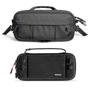 tomtoc 5.5L Sling Bag & Slim Carrying Case for Nintendo Switch