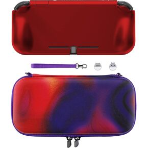 PlayVital Protective Case & Carrying Case Set - Scarlet Red
