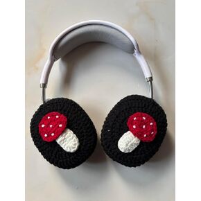 غطاء سماعة Airpods Max Crochet (E ، الأرجواني)