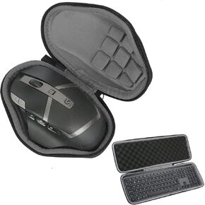 Hard case for Logitech MX Logitech G604 Mouse + Keys Keyboard