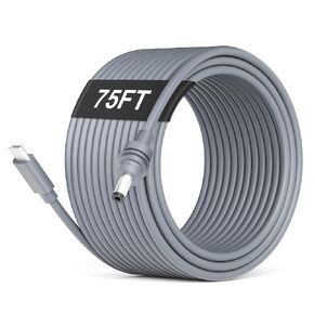 Starlink Mini USB C to DC Power Cable 16.4 FT/5 M Starlink Mini Cable 100W USB Type-C Input to DC Barrel Jack Charging Cord Waterproof Work with 100W+ PD Source 18AWG
