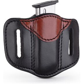 1791 Gunleather Mag Holster for Single Stack Mags, OWB Magazine Pouch for Belts