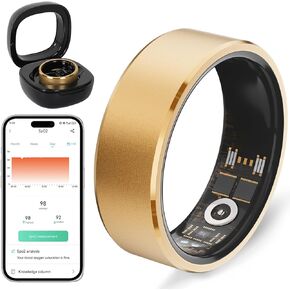Smart Ring Health Fitness Tracker for Women Men