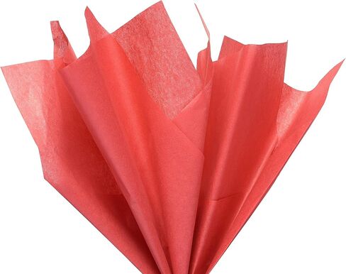 American Greetings 125 Sheets 20 in. x 20 in. Bulk Red and White Tissue Paper for Christmas, Birthdays, and All Occasions in Saudi Arabia
