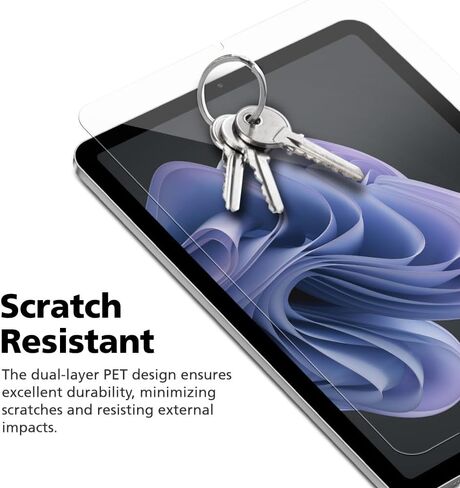 واقي شاشة الحيوانات الأليفة من 2 حزمة مع طلاء زجاجي لـ Samsung Galaxy Tab S6 Lite 10.4 بوصة (2024/2022/2020) ، HD Clear ، S PEN متوافق ، مضاد للضوء الأزرق ، غير قابل للكسر ، سهلة التثبيت in Kuwait