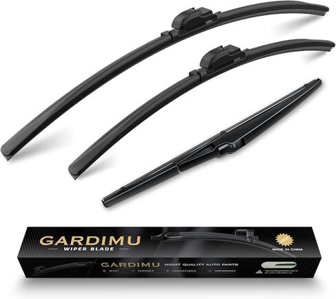 Replacement for Mazda CX-30 2020-2024 Windshield Wiper Blade, 3 Pieces of Car Front and Rear Window Wiper Blades for 2016 to 2021 in Kuwait
