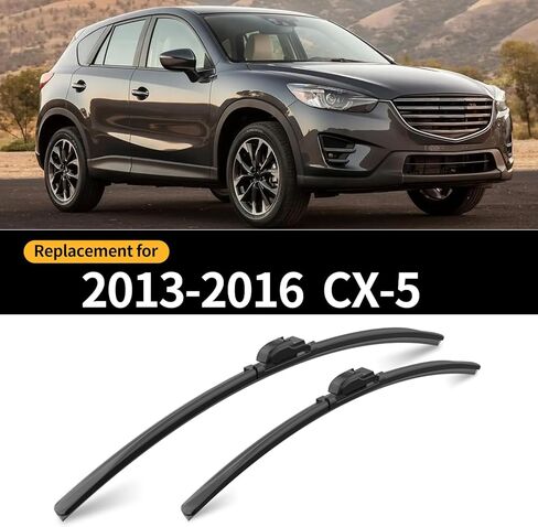 Replacement for Mazda CX-30 2020-2024 Windshield Wiper Blade, 3 Pieces of Car Front and Rear Window Wiper Blades for 2016 to 2021 in Kuwait