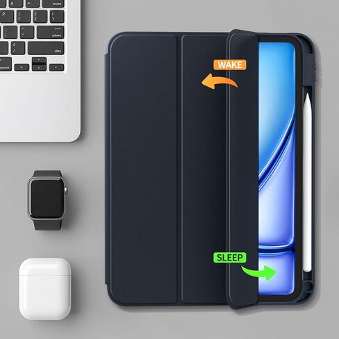 for iPad 11th Gen (A16, 2025) & 10th Gen 10.9" Case, 360° Rotating Smart Cover with Pencil Holder, Auto Sleep/Wake, Stand Protective Folio for iPad 10.9/11" Pink in Saudi Arabia