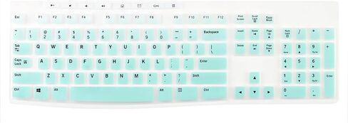 Silicone Keyboard Cover for Logitech MK270 and K200 K260 K270 MK200 MK260 MK270 MK275 MK295,Washable, Anti-Dust Keyboard Cover Skin Protector (Pink) in Kuwait