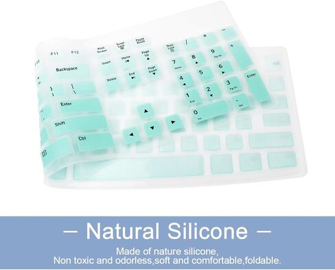 Silicone Keyboard Cover for Logitech MK270 and K200 K260 K270 MK200 MK260 MK270 MK275 MK295,Washable, Anti-Dust Keyboard Cover Skin Protector (Pink) in Kuwait