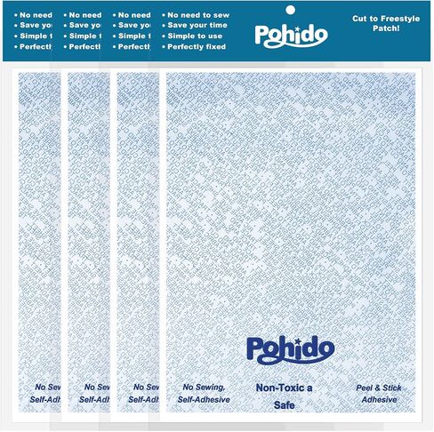 Patch Magic Adhesive, Washable Double-Sided Adhesive Patch Girl Scout Stickers for Scout Badges, Uniforms, Clothing Fabrics, Can be Freely Trimmed, No Ironing Required (2) in Saudi Arabia
