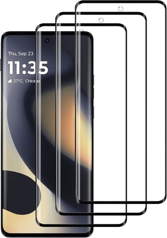 3 Pack for Motorola Edge 2024 Screen Protector,HD Tempered Glass,3D full Coverage,9H Hardness,Anti-Scratch,Bubble Free for Moto Edge 2024 in Saudi Arabia