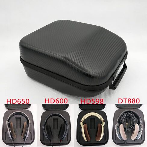 XBERSTAR Headphone Cases Headphone Carrying Case for Sennheiser HD660s 650 600 599 598 CS (Oxford) in Saudi Arabia