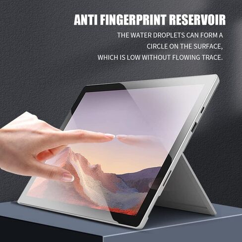 [عبوتان] واقي شاشة مضاد للضوء الأزرق لجهاز Microsoft Surface Pro10/Pro9/Pro8/ProX، غشاء شاشة من الزجاج المقوى Surface Pro 10، صلابة 9H/مقاوم للخدش/خالي من الفقاعات//مضاد للوهج in Kuwait