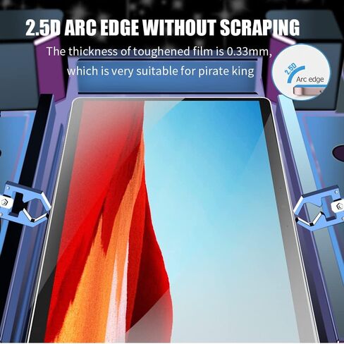 [عبوتان] واقي شاشة مضاد للضوء الأزرق لجهاز Microsoft Surface Pro10/Pro9/Pro8/ProX، غشاء شاشة من الزجاج المقوى Surface Pro 10، صلابة 9H/مقاوم للخدش/خالي من الفقاعات//مضاد للوهج in Kuwait