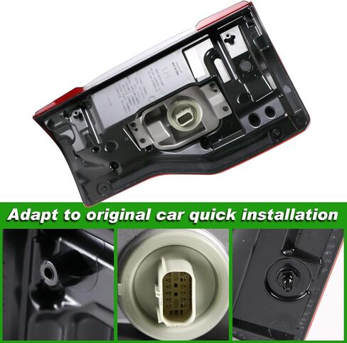 Tail Rear Lights W/Blind Spot Module Halogen Compatible with Ford F250 F350 Super Duty 2017 2018 2019 Brake Taillights Lamp Assembly Right Passenger Side Replace KC3Z13404C in Kuwait