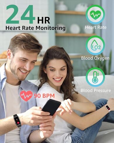 IMFRCHCS Fitness Tracker,Smart Watch with 1.47" Touch Display,137+Sport Modes Fitness Watch with Heart Rate Sleep Monitor, Step Counter,IP68 Waterproof Activity Trackers for Women Men in Saudi Arabia