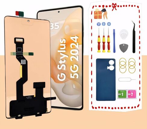 Original OLED لـ Motorola Moto G Stylus 5G 2024 استبدال شاشة LCD لـ MOTO G Stylus 5G 2024 Touch Digitizer Display Screen XT2419-1 مع كل الإصدار (بدون إطار) in Saudi Arabia