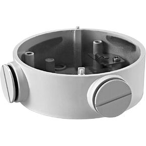 DS-1260ZJ Aluminum Alloy Junction Box for Hikvision Bullet Camera, White, Pack of 1