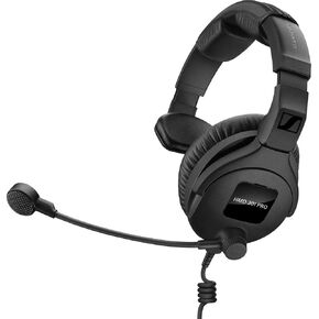 Sennheiser HMD 301 PRO-X4F Bundle with HMD 301 PRO Broadcast Single-Sided Headset and Cable (Renewed)