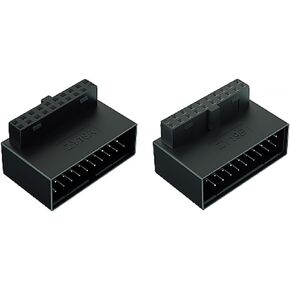 USB 3.0 19/20 Pin Adapter Male to Female; USB19/20 Pin Internal Header Extension Adapter