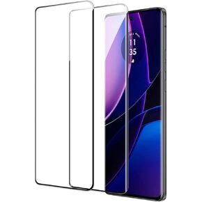 Screen Protector for Motorola Moto Edge 2023, 3D Tempered Glass Film, Ultra HD 9H Hardness Case Friendly Anti Scratch Bubble Free Ultra Resistant Oil-Resistant Shatter Protection, 2-Pack