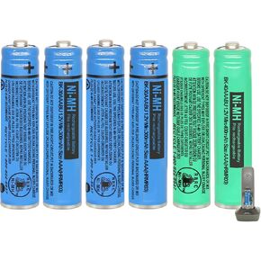 6PACK BK-30AAABU NI-MH AAA Rechargeable Battery 1.2V BK-40AAABU NiMH AAA Batteries
