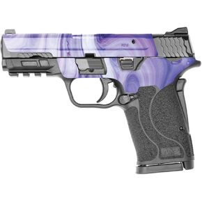 MightySkins Skin Compatible with Smith & Wesson M&P 9mm Shield EZ M2.0 - Lavendar Acrylic | Protective, Durable, and Unique Vinyl Decal wrap Cover | Easy to Apply | Made in The USA