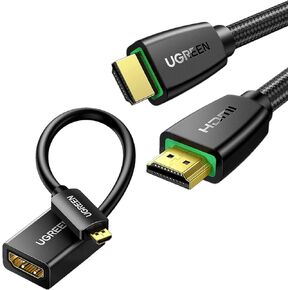 UGREEN Micro HDMI to HDMI Cable Bundle with 4K HDMI to HDMI Cable