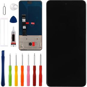 New LCD Touch Screen Digitizer Assembly for Nokia X30 [6.43 inch] TA-1450, TA-1443 with Technical Repair Tools Kit- Fingerprint Function