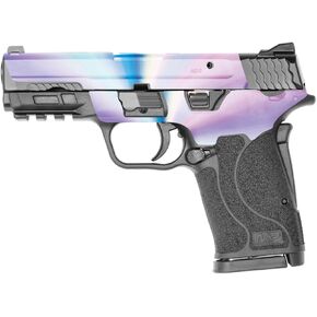 MightySkins Skin Compatible with Smith & Wesson M&P 9mm Shield EZ M2.0 - Rainbow Zoom | Protective, Durable, and Unique Vinyl Decal wrap Cover | Easy to Apply | Made in The USA