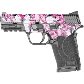MightySkins Skin Compatible with Smith & Wesson M&P 9mm Shield EZ M2.0 - Butterflies | Protective, Durable, and Unique Vinyl Decal wrap Cover | Easy to Apply | Made in The USA