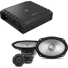 Alpine S2-A36F S-Series Class-D 4-Channel Amp w/ S2-S690C 6x9 Comp Bundle