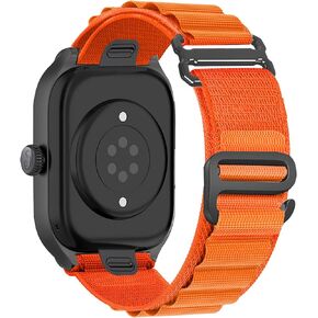 Alpine Loop Nylon Band - Compatible with Apple Watch Ultra 2/Ultra Bands 49mm 45mm 44mm for Men Women, Adjustable with Metal C Hook Strap for iWatch Ultra 2 iWatch Ultra Series 10 46mm SE/9/8/7/6/5