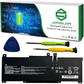 BTY-M49 Laptop Battery Replacement for MSI Prestige 14 A12M MS-14C1 MS-14D1 Series Notebook Black 11.4V 52.4Wh 4600mAh