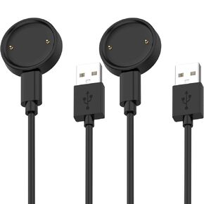 Intended for Amazfit Active 2 / Bip 6 Charger Cable Dock 3.3ft USB C Cable Portable Replacement Smartwatch Type-C Charging Stand Station Cord
