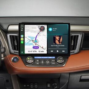 ASURE Wireless Carplay Android Auto Receiver for Toyota Rav4 XA40 2013-2018,13.1 inch 8Core 4GB+64GB Android Car Stereo Radio,GPS Navigation Unit,1980x1200 Dash Touchscreen Multimedia Video Player