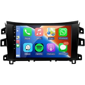Android 13 لـ Nissan Navara NP300 Radio 2016-2019 Car Stereo 10 "شاشة تعمل باللمس اللاسلكي Carplay Android GPS التنقل مع كاميرا عكسية حرة 4GB RAM+64GB ROM