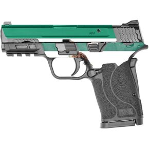 MightySkins Skin Compatible with Smith & Wesson M&P 9mm Shield EZ M2.0 - Mexican Flag | Protective, Durable, and Unique Vinyl Decal wrap Cover | Easy to Apply | Made in The USA